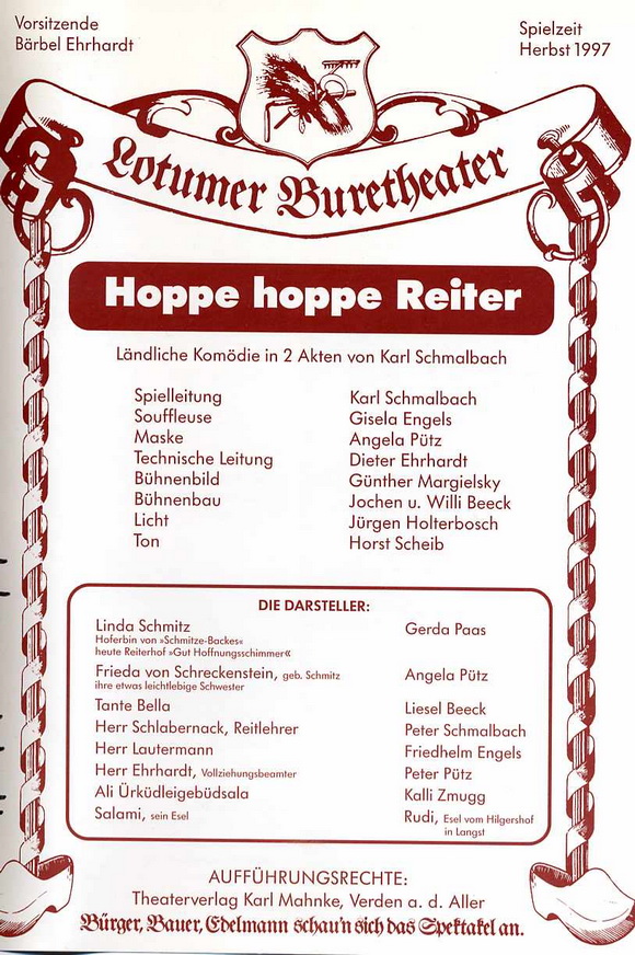 1997 Hoppe hoppe Reiter PH1