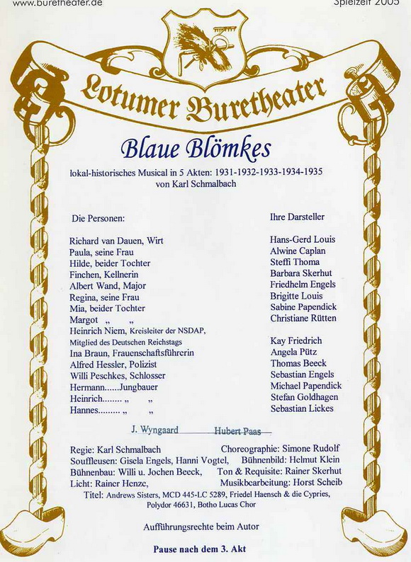 2005 Blaue Bloemkes PH5
